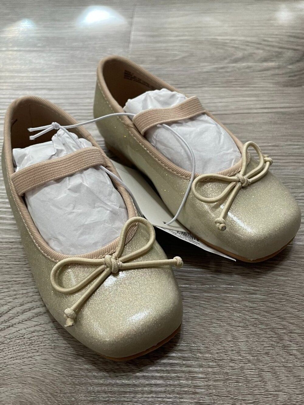 Toddler Shimmer Mary Jane Flats